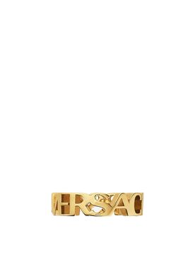 Versace Anello con logo