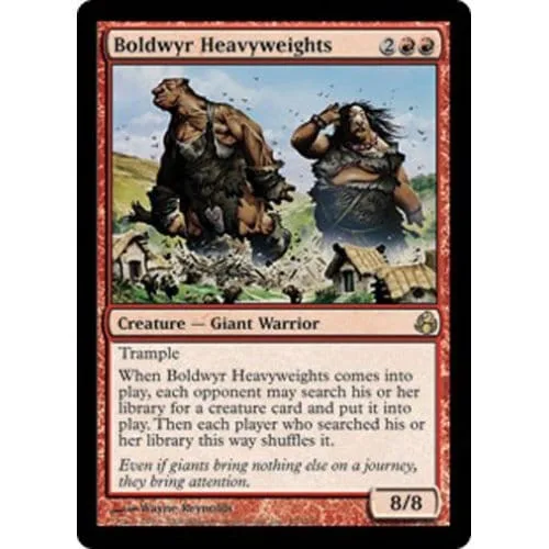 Boldwyr Heavyweights (foil) - Condition: Mint / Near Mint Morningtide - Magic: The Gathering - FashionsVida