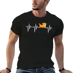 Welsh Corgi Heartbeat T-Shirt Holiday Outdoor T-Shirt