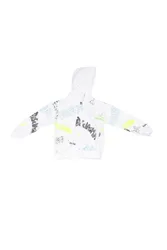 Bambino felpa 26edk58819 bianco felpa con zip bianco