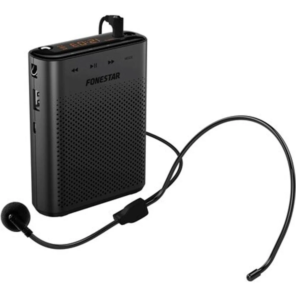 Amplificador de voz portátil ALTA-VOZ-30 USB-microSD-MP3 - Fonestar - FashionsVida