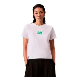 Jeans T-shirt à Manches Courtes Standard Logo Archive Brilliant White XS