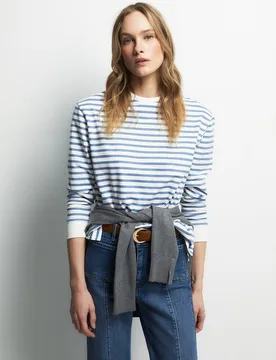 Sfera - Sudadera básica cuello - Sfera - FashionsVida