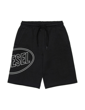 DIESEL shorts bambino nero