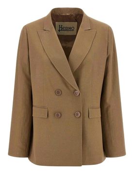 Herno Blazer con micro paillettes