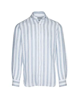 Camicia di lino LANO-W azzurro 39 - Windsor - FashionsVida