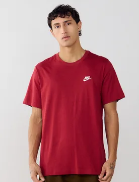Tee Shirt Club bordeaux/blanc xs - Nike - FashionsVida