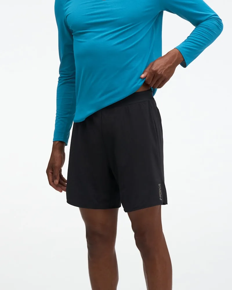 Men's Glide Shorts 7'' 2in1 in Black, Size XS - HOKA - FashionsVida