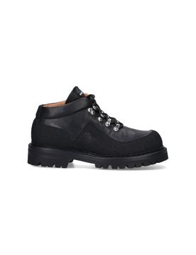 Mid-Length Hiking-Inspired Ankle Boots