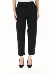 Pantalone misto lana NERO 6