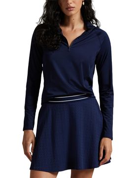 Pullover Knit Half-Zip, navy xl