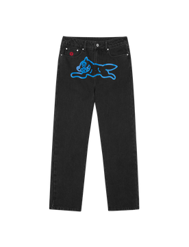 Running Dog Denim Pant - Black