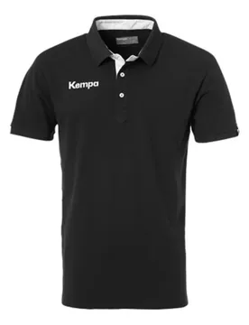 Polo à Manches Courtes Prime Black / White S