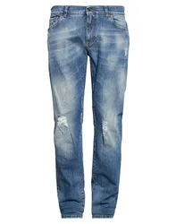 Dolce&Gabbana Pantalones vaqueros Hombre Azul marino 56 Hombre