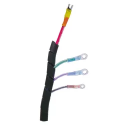 Spiral Polyethylene Cable 25 M Black 10 mm unisex