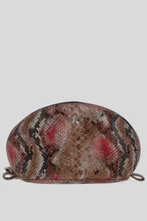 Women's 'Philippa' Real Leather Makeup Bag - Multicolor - Size: One Size