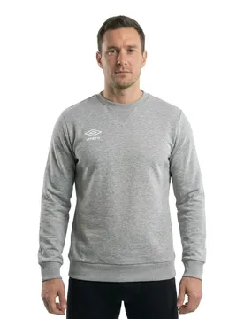 Sweat-shirt Small Logo Grey Marl / White S