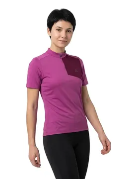 Maillot à Manches Courtes Skys Block Mid Half Zip