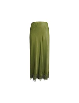 Maxirock olive S damen