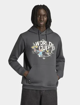 Mens Felpa Mascot Coppa Del Mondo Fifa 26 - Grigio, grigio grigio Uomo taglia 2XL - Adidas - FashionsVida