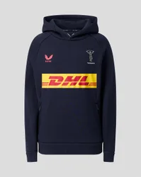 Harlequins Junior 2026/27 Travel Hoodie NAVY JXS Unisex