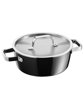 Cuenco para cocinar aromático Fusiontec 22cm Negro negro