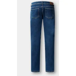 Vaqueros de hombre newburg cepillados lavado vintage fit slim
