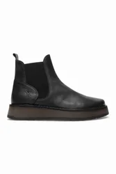 Womens RAWI131 Chelsea Leather Ankle Pull-On Boots - - Size: 8