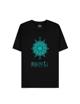 Anime T-Shirt - S bis XXL - für Männer - Größe XXL - schwarz - Lizenzierter Fanartikel - Männer - male - Frieren - FashionsVida
