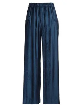 Hose Damen Nachtblau 34,38 Damen - TELA - FashionsVida