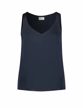 Bluse dunkelblau 36 damen - Vera Mont - FashionsVida