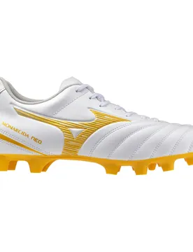 Chaussures De Football Monarcida Neo Iii Select Fg White / MP Gold EU 40 1/2