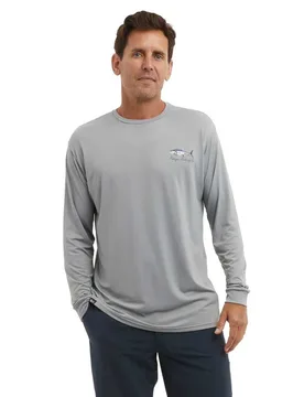 Aquatek Goione Bft Uv Long Sleeve T-shirt Grey XL Men - PELAGIC - FashionsVida