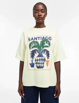 TSLAVA SANTIAGO OVERSIZED T-SHIRT J female - XS - FashionsVida