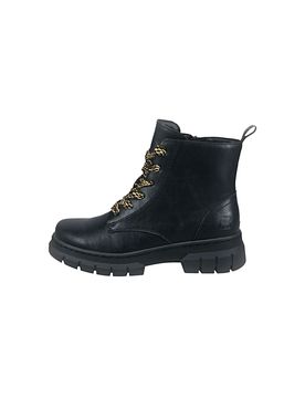 Anfibi neri caldi con zip e suola carrarmato D35ANC355000 39
