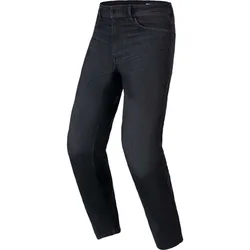 Pantaloni Moto FLEX-AST 5 DENIM SHORT Lavato Ner taglia 33