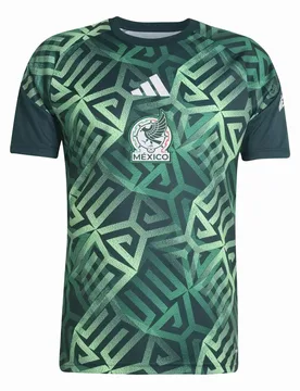 Maillot Prematch Mexique 2026 - Vert - male - Size: XL - Adidas - FashionsVida