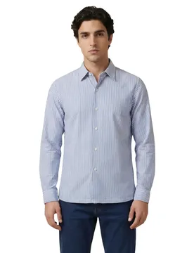 Herren Hemd Azurblau 510651