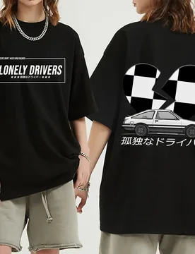 Lonely Deiverst Initial D Manga Hachiroku Shift Drift Men T Shirt Takumi Fujiwara Tofu Shop Delivery AE86 Men Oversized T-shirts - Aliexpress - FashionsVida