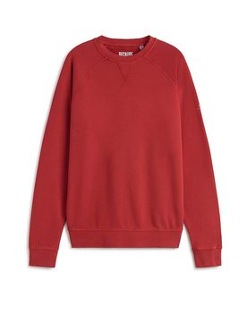Sweater dunkelrot L herren