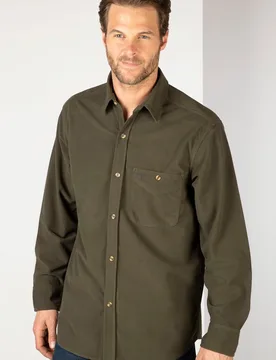 Danby Mens Two Ply Country Shirt - - Size: S - Rydale - FashionsVida