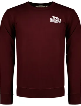 Sweat-shirt Longridge Oxblood / Ecru L - Lonsdale - FashionsVida