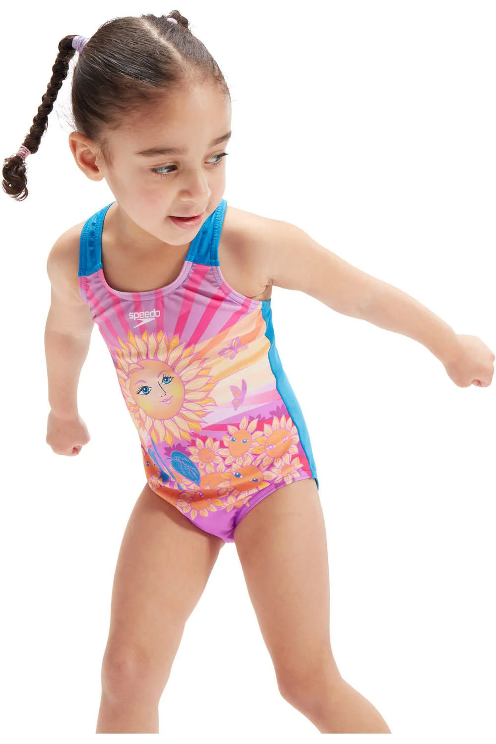 Digital printed bañador natación bebe Morado (3) - Speedo - FashionsVida