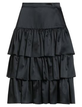 Midi-Rock Damen Schwarz 34,36 Damen