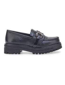 Mocassini Con Platform Neri 14118 40