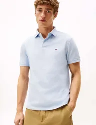 Cotton Rich Pique Polo Shirt Blue male