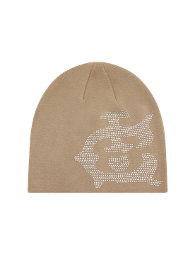 Crystal Beanie - Tan