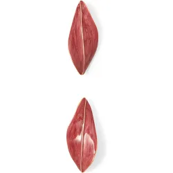 Sfera - Pendientes hoja doblada