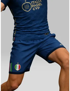 Italia Padel Cup 2026 Shorts Blue M - Top Player - FashionsVida