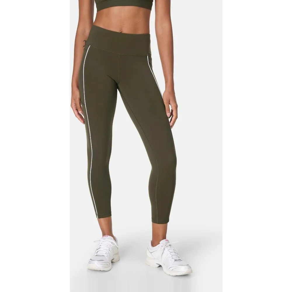Malla de mujer Power 7-8 Piping Workout Leggings - Sweaty Betty - FashionsVida